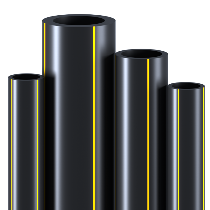 Труба ПНД ⌀63 мм, ПЭ-100,  SDR-17 газовая